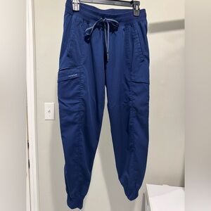 Healing Hands womens Toby Jogger scrub pants. Size small petite Navy